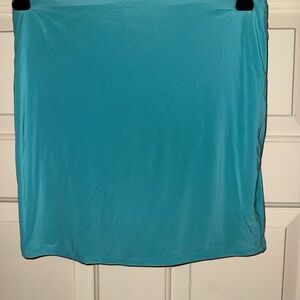 Naked Wardrobe Turquoise Mini Skirt